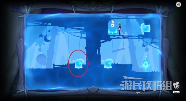《原神》3.8琉形蜃境第二天新增聚流映灯位置及解谜 隐众游园先成图在哪