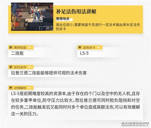 明日方舟近卫干员拉普兰德测评 拉普兰德怎么样