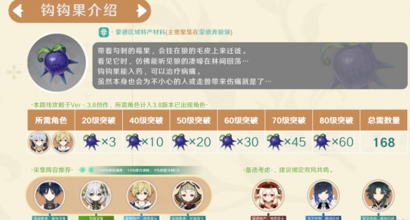 《原神》3.8版本钩钩果效率采集路线分享 3.8钩钩果怎么采集？