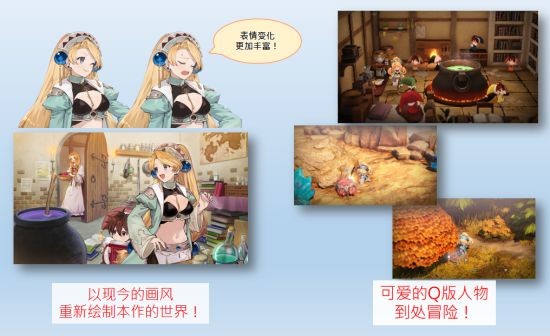 《玛莉的炼金工房 Remake ～萨尔布鲁克的炼金术士》公开上市宣传影片！