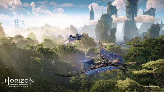 开发商谈《地平线：西之绝境》 险因PS4机能不足砍掉整个飞行系统