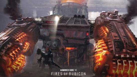 《装甲核心6》官方分享新概念图：直面巨型作战兵器