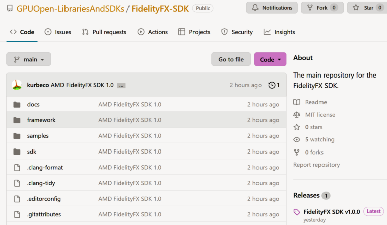 AMD发布FidelityFX开发者工具包，有望正面竞争DLSS？
