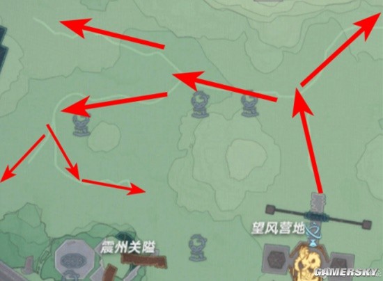 《幻塔》九域震州跑图攻略 震州跑图路线规划