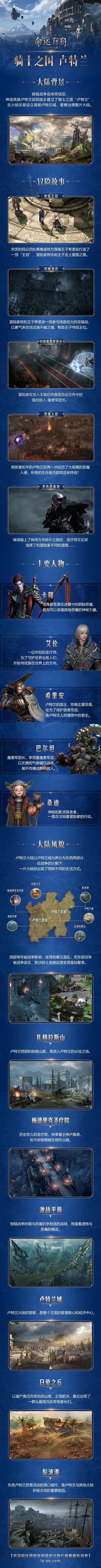 《命运方舟》骑士之国卢特兰背景介绍