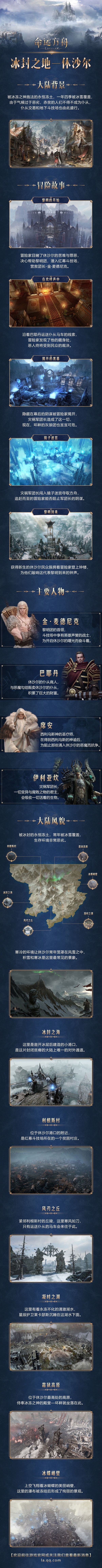 《命运方舟》冰封之地休沙尔背景介绍