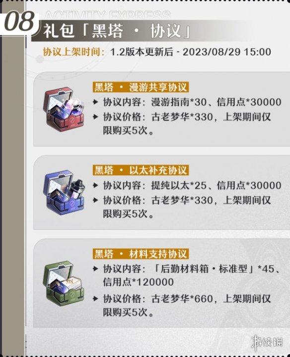 《崩坏星穹铁道》1.2活动有哪些？1.2版本活动内容介绍