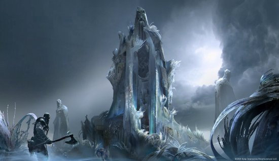 圣莫妮卡公布《战神5》概念图 冷冽的尼福尔海姆