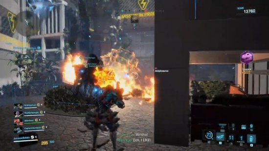 IGN《原始袭变》14分钟游玩实机：机甲恐龙刷刷刷！