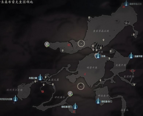 《最终幻想16》恶名精英位置分布地图 恶名精英在哪？