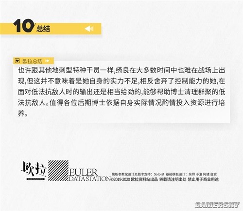 《明日方舟》特种干员绮良测评 绮良值得培养吗