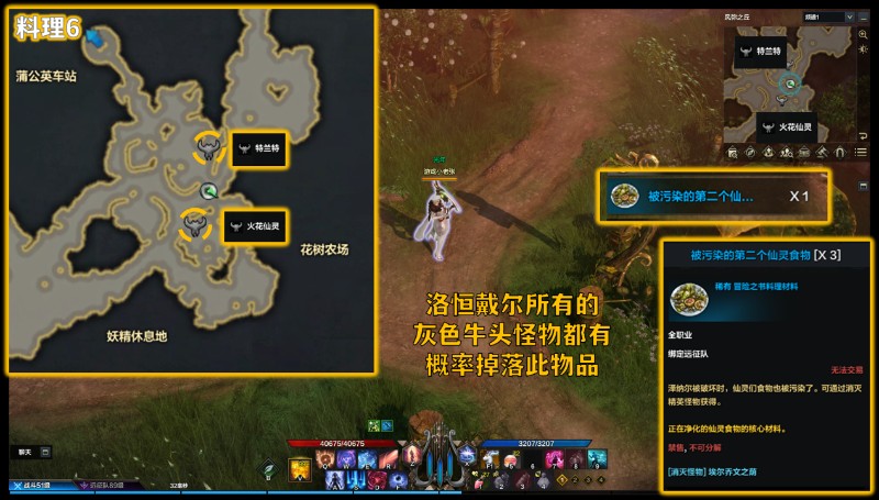 命运方舟罗恒戴尔料理收集大全