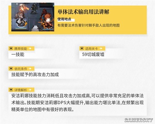明日方舟辅助干员安洁莉娜测评 安洁莉娜值得培养吗