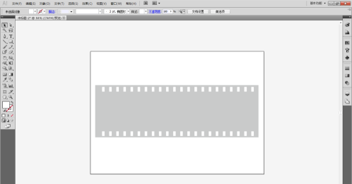 Adobe Illustrator cs5怎么制作胶卷效果？Adobe Illustrator cs5制作胶卷效果的具体操作