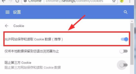 谷歌浏览器cookie设置开启方法 chrome浏览器cookie设置