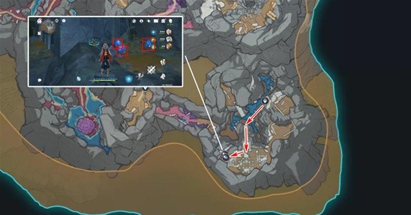 《原神》3.8版本夜泊石收集路线分享
