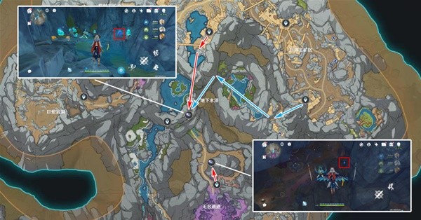《原神》3.8版本夜泊石收集路线分享