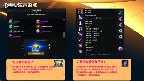 《命运方舟》深渊装备挑选及制作方法