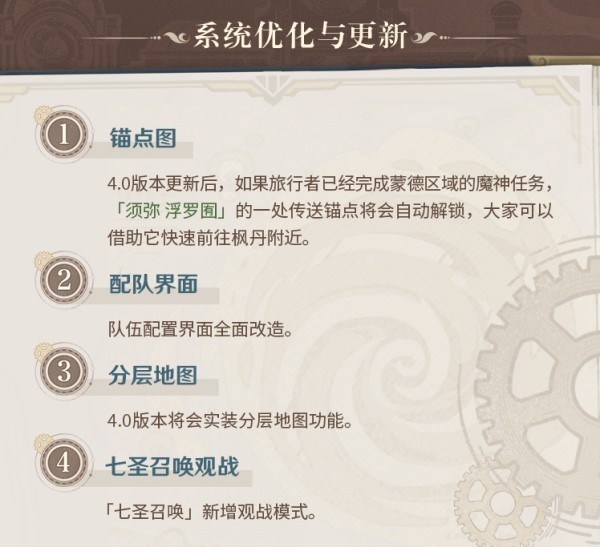 《原神》4.0版本前瞻节目兑换码及内容汇总 原神4.0更新了什么