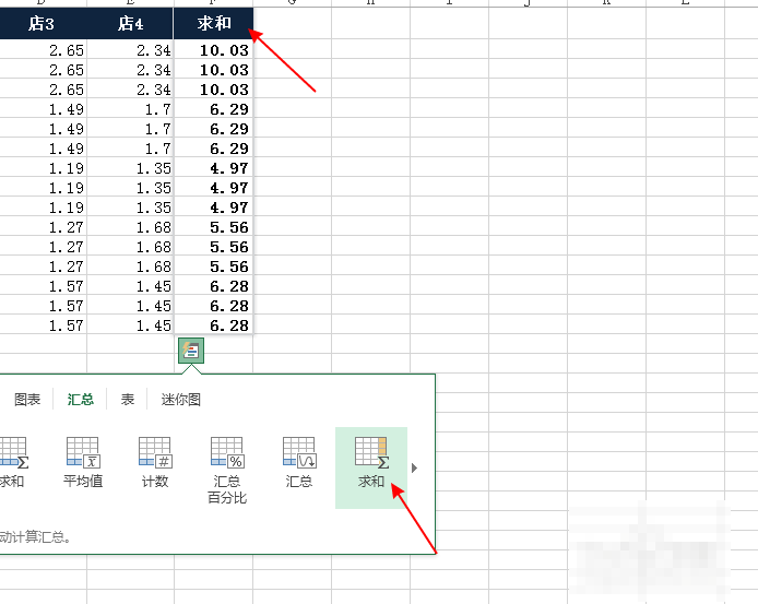 excel2013怎么求和  excel2013求和怎么操作