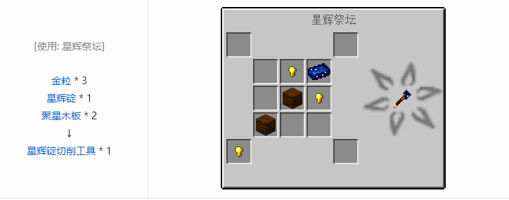 我的世界星辉锭切削工具怎么获得