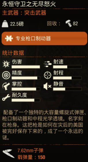 《腐烂国度2》武器 永恒守卫之无尽怒火怎么样