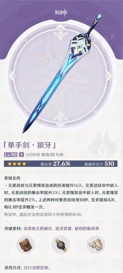 《原神》枫丹武器有哪些？枫丹角色新武器介绍