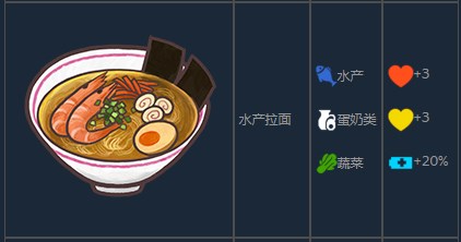 《风来之国》水产拉面怎么制作