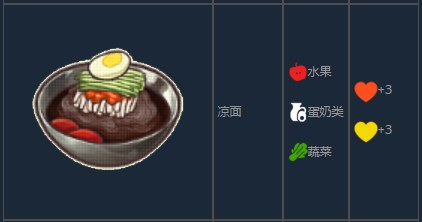 《风来之国》凉面怎么制作