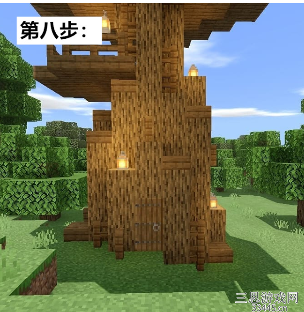 我的世界树屋怎么建造-建造好看又实用的树屋详细教程