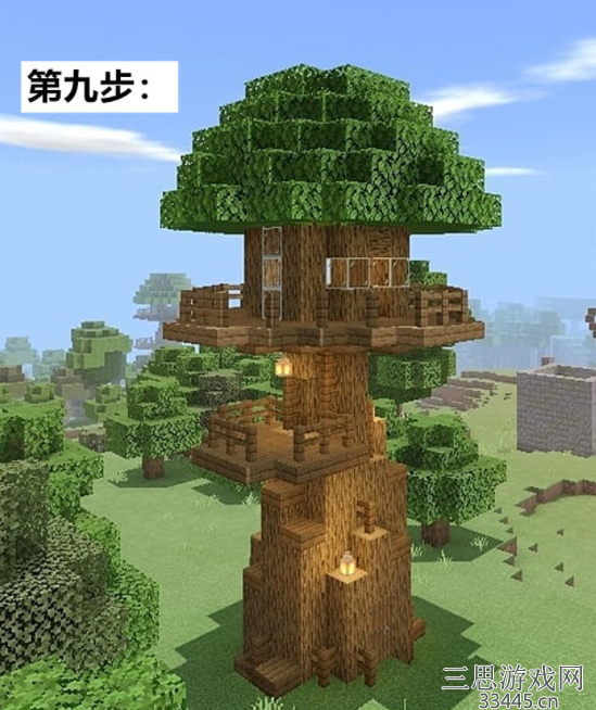 我的世界树屋怎么建造-建造好看又实用的树屋详细教程