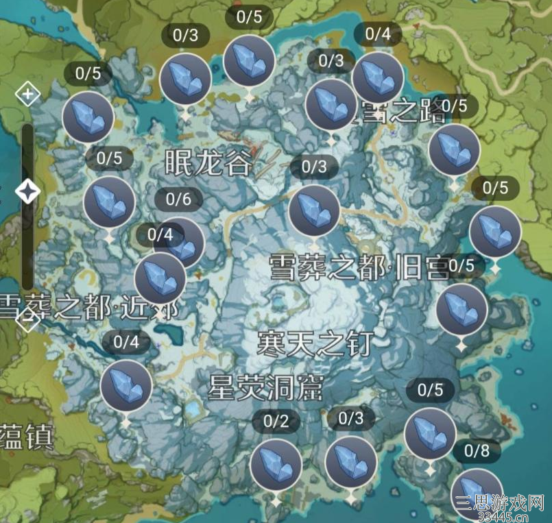 原神寻找50份星银矿石最好多(寻找50份星银矿石位置介绍)