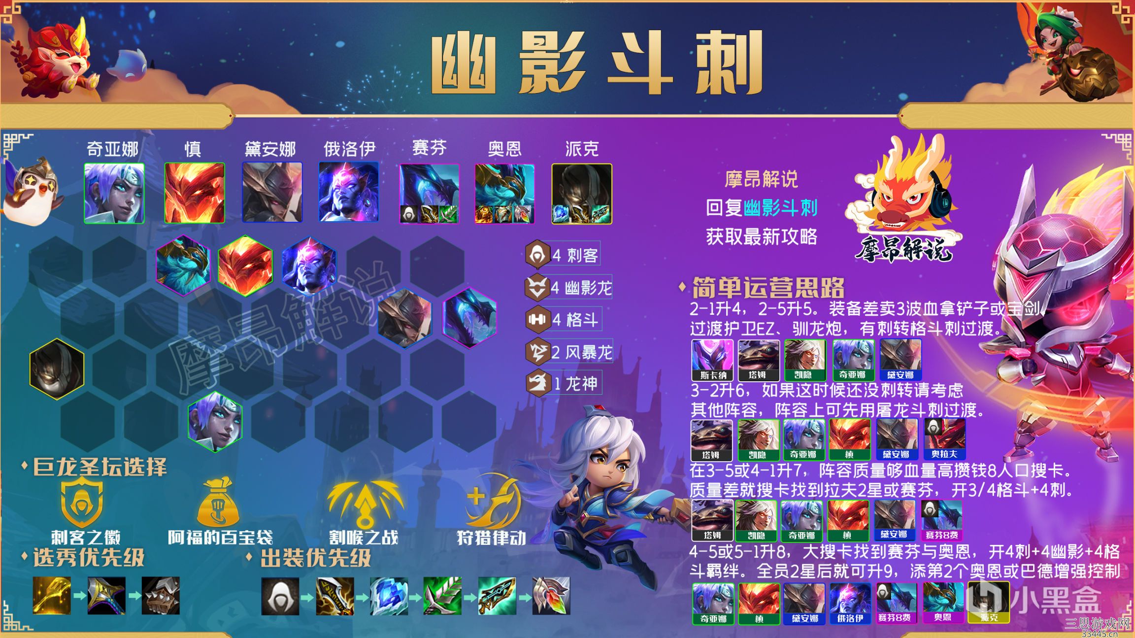 金铲铲之战幽影赛芬怎么玩(幽影赛芬阵容玩法攻略)