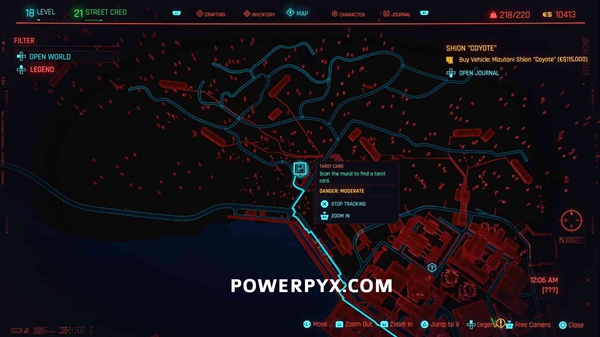 赛博朋克2077所有塔罗牌收集地点介绍