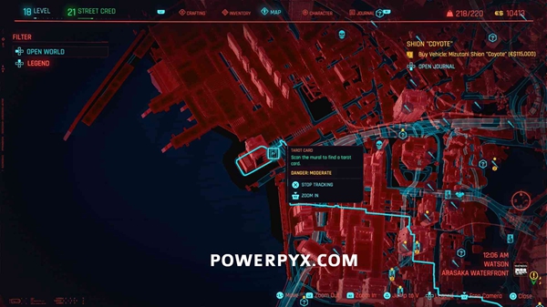 赛博朋克2077所有塔罗牌收集地点介绍