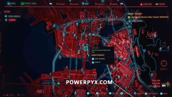 赛博朋克2077所有塔罗牌收集地点介绍