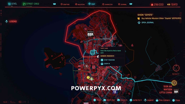 赛博朋克2077所有塔罗牌收集地点介绍