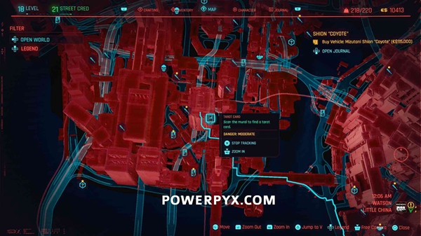 赛博朋克2077所有塔罗牌收集地点介绍