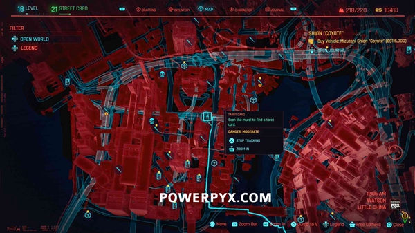 赛博朋克2077所有塔罗牌收集地点介绍