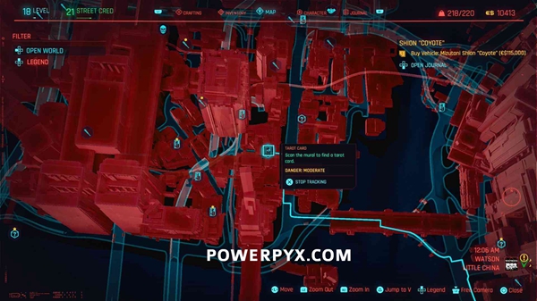 赛博朋克2077所有塔罗牌收集地点介绍