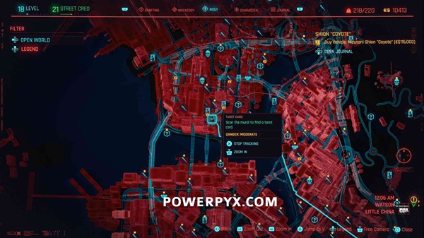 赛博朋克2077所有塔罗牌收集地点介绍