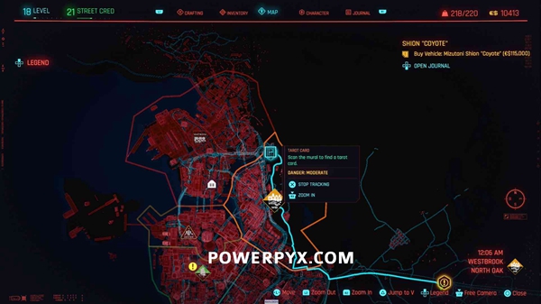 赛博朋克2077所有塔罗牌收集地点介绍