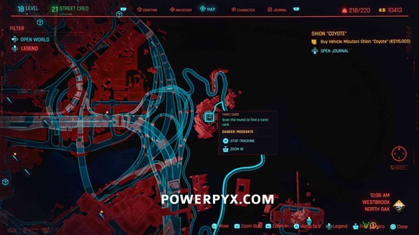赛博朋克2077所有塔罗牌收集地点介绍
