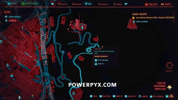 赛博朋克2077所有塔罗牌收集地点介绍