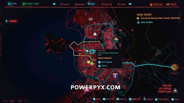 赛博朋克2077所有塔罗牌收集地点介绍
