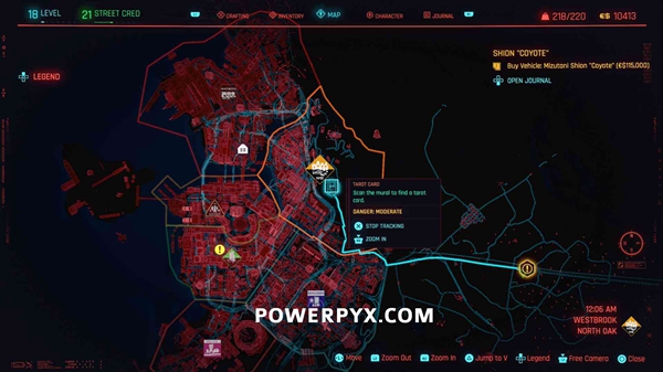 赛博朋克2077所有塔罗牌收集地点介绍