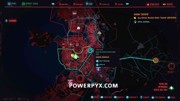 赛博朋克2077所有塔罗牌收集地点介绍