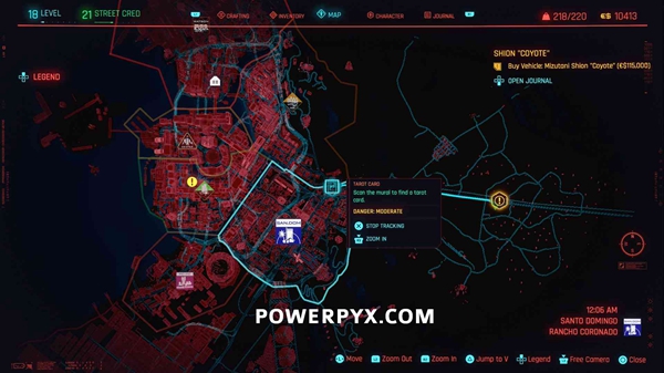 赛博朋克2077所有塔罗牌收集地点介绍