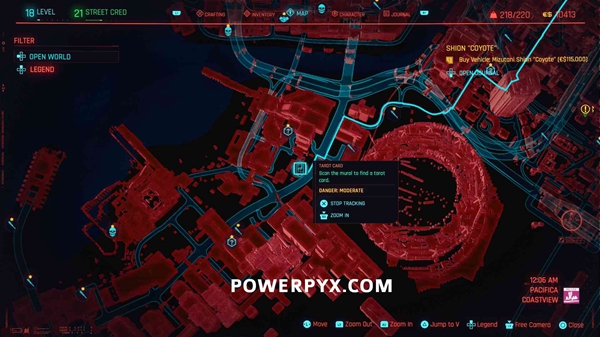 赛博朋克2077所有塔罗牌收集地点介绍