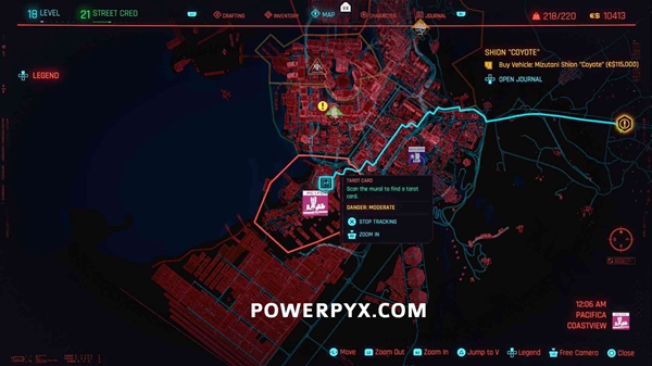赛博朋克2077所有塔罗牌收集地点介绍